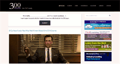 Desktop Screenshot of 300hours.com